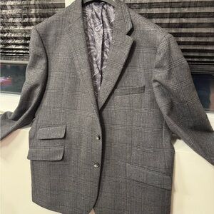 Jos. A. Bank Gray Plaid Men's Sports Coat